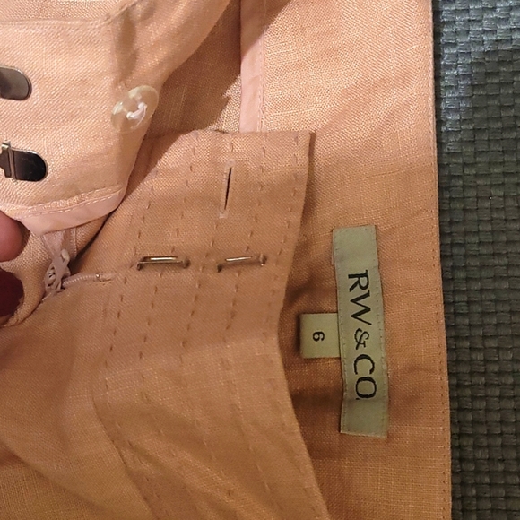 RW&CO Linen Wid Leg pants - Picture 3 of 3
